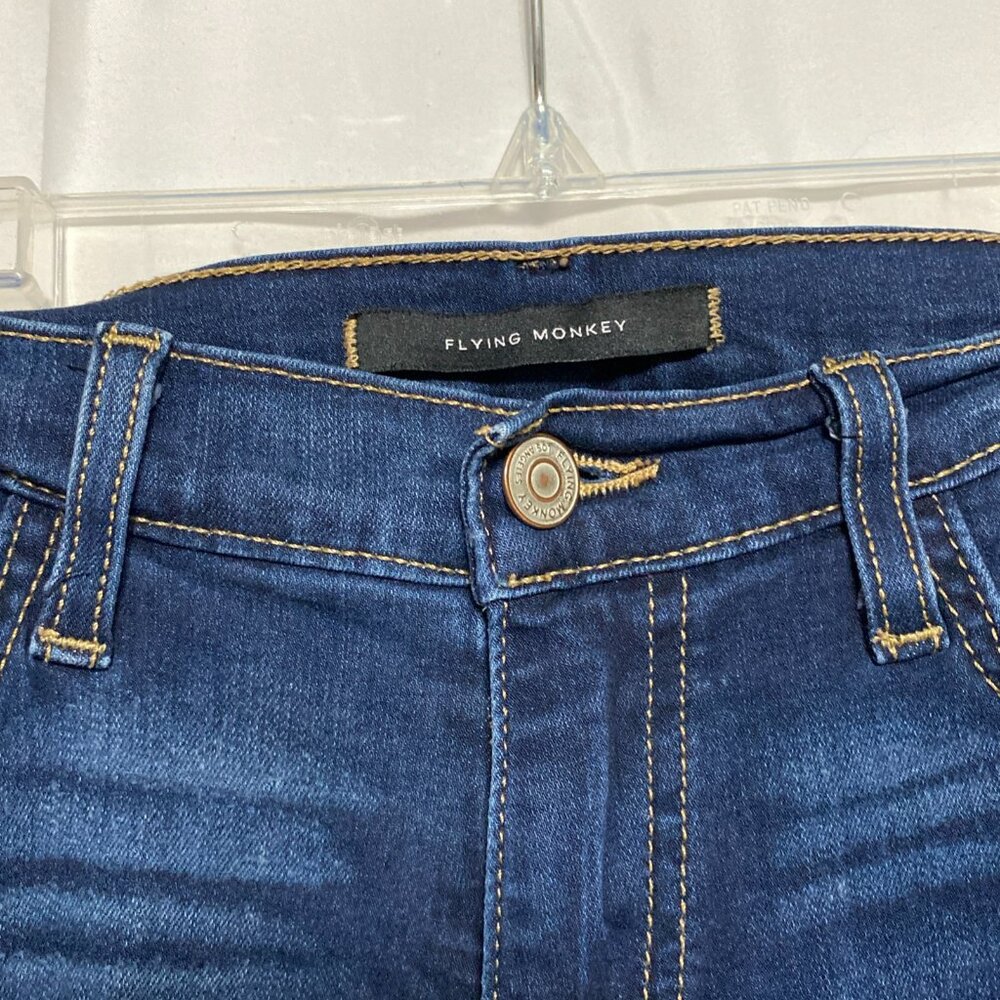 Flying Monkey Women’s Jeans 30 Dark Blue - Picture 2 of 5